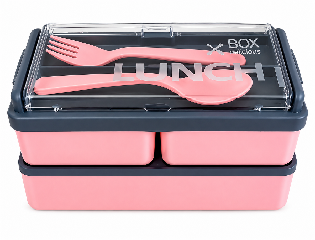 Lievon 800ml 2-Layer Bento Lunch Box