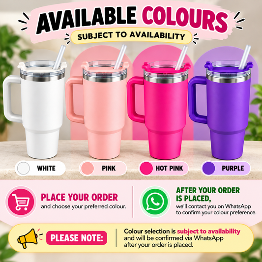 Lievon 40 oz Stainless Steel Travel Tumbler (Multiple Colours)