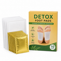 Detox Foot Pads | Foot Patch for Overnight Use | 10 Pads with Adhesive Sheets