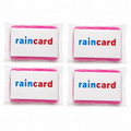 Raincard Disposable Raincoat Pack of 4 | Lightweight, Compact & Portable Emergency Rain Protection