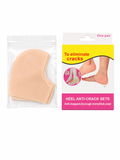 Silicone Heel Protector & Anti-Crack Foot Sleeves – 1 Pair
