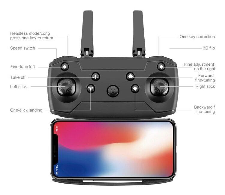Lievon E88 PRO Foldable HD Camera Drone